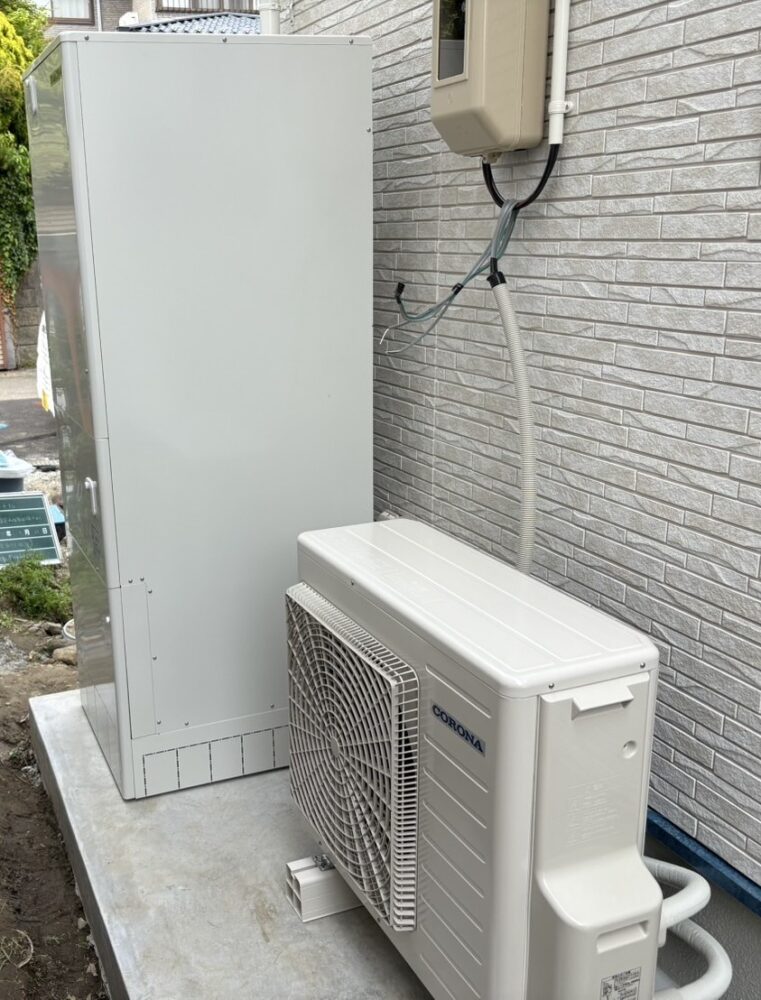 仙台市でのエコキュート新規取り付け